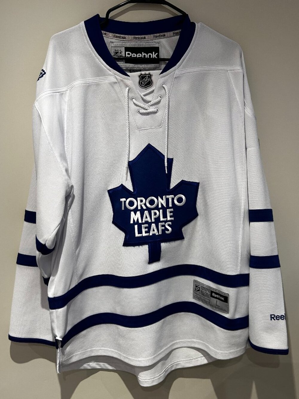 Vintage Toronto Maples Leafs Away Jersey, Reebok Brand, Large in Size